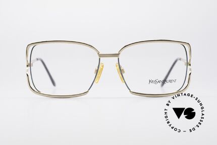 Yves Saint Laurent 4046 Vintage Damen Brille 80er, von der verstorbenen Stilikone Yves Saint Laurent, Passend für Damen