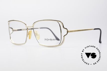 Yves Saint Laurent 4046 Vintage Damen Brille 80er, einfach ein zauberhaftes Design; echter Hingucker, Passend für Damen