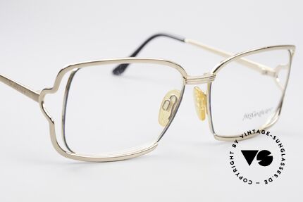 Yves Saint Laurent 4046 Vintage Damen Brille 80er, ungetragen (wie alle unsere Brillen + orig. YSL Etui), Passend für Damen