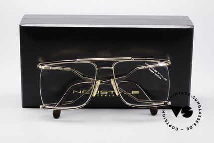 Neostyle Nautic 6 Miami Vice Vintage Brille, sehr selten, wahrscheinlich eines d. letzten Exemplare, Passend für Herren