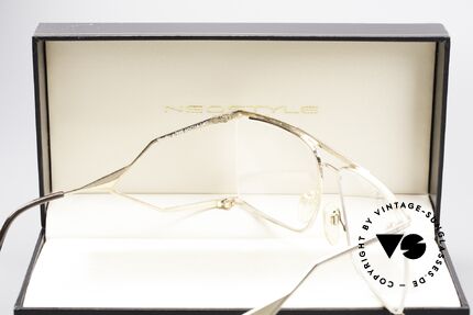 Neostyle Nautic 6 Miami Vice Vintage Brille, ungetragenes Einzelstück (mit original Neostyle Box), Passend für Herren