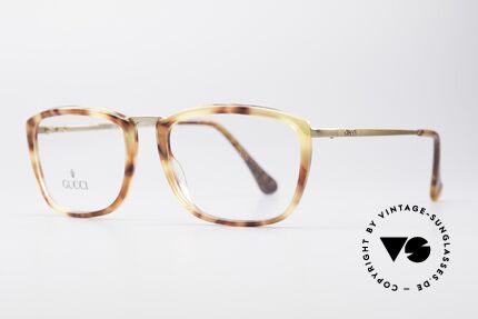 Gucci 1140 Damen & Herren Brille, haltbare Materialien & komfortable Federscharniere, Passend für Herren und Damen