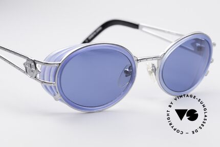 Jean Paul Gaultier 58-6202 Ovale Seitenblenden Brille, unbenutztes Original in  Spitzen-Qualität + JPG Etui, Passend für Herren und Damen
