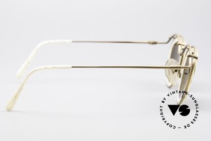 Jean Paul Gaultier 56-2271 Designer Steampunk Brille, KEINE RETROBRILLE; ein altes Original von 1995/96, Passend für Herren und Damen