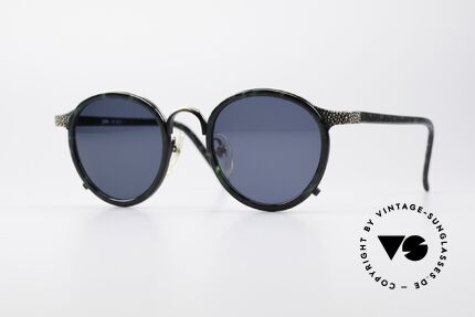 Jean Paul Gaultier 56-9273 Designer Panto Sonnenbrille, 90er Jahre Jean Paul Gaultier Designersonnenbrille, Passend für Herren und Damen