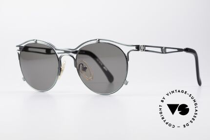 Jean Paul Gaultier 56-2174 Panto Stil 90er Sonnenbrille, fühlbar, herausragende Top-Qualität (made in Japan), Passend für Herren und Damen Jean Paul Gaultier 56-2174 Panto Stil 90er Sonnenbrille, fühlbar, herausragende Top-Qualität (made in Japan), Passend für Herren und Damen