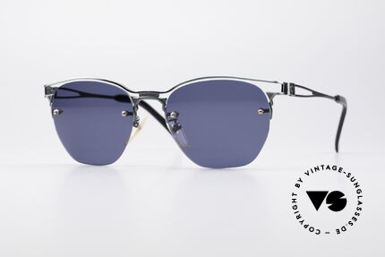 Jean Paul Gaultier 56-2173 Echt Vintage No Retro Brille, außergewöhnliche JPG Designersonnenbrille, Passend für Herren und Damen