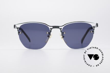 Jean Paul Gaultier 56-2173 Echt Vintage No Retro Brille, geniale Kombination von Gläsern und Rahmen, Passend für Herren und Damen