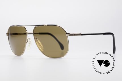 Zeiss 9288 West Germany Sonnenbrille, hochwertige, braune Mineral-Gläser: 100% UV Schutz, Passend für Herren