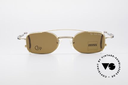 Zeiss 5696 Clip On 90er Sonnenbrille, stilvoll eleganter Rahmen in klassisch zeitloser Farbe, Passend für Herren Zeiss 5696 Clip On 90er Sonnenbrille, stilvoll eleganter Rahmen in klassisch zeitloser Farbe, Passend für Herren