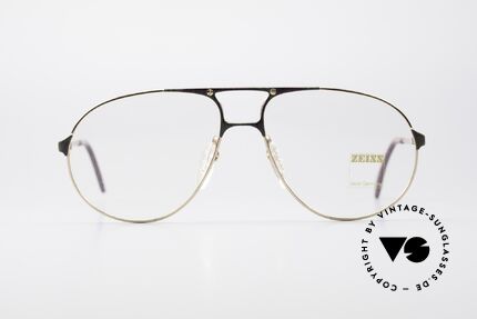Zeiss 5893 80er XL vintage Brillenfassung, gewohnt solide Verarbeitungsqualität (W.Germany), Passend für Herren