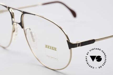 Zeiss 5893 80er XL vintage Brillenfassung, sehr große Fassung (145mm breit) im Pilotendesign, Passend für Herren