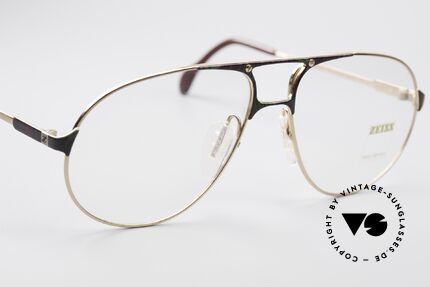 Zeiss 5893 80er XL vintage Brillenfassung, ungetragen (wie alle unsere alten 80er Zeiss Brillen), Passend für Herren