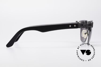 Jean Paul Gaultier 56-5202 90er Designer Sonnenbrille, die Sonnengläser (100% UV) sind beliebig ersetzbar, Passend für Herren und Damen