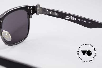 Jean Paul Gaultier 56-5202 90er Designer Sonnenbrille, Größe: medium, Passend für Herren und Damen