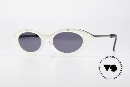 Jean Paul Gaultier 56-7201 Designer Damensonnenbrille, ovale vintage Sonnenbrille von Jean Paul GAULTIER, Passend für Damen