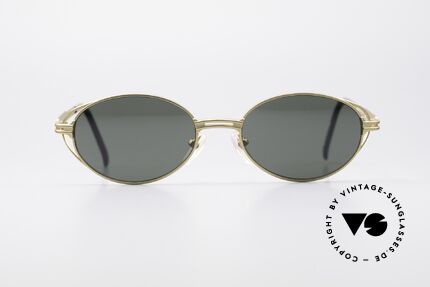 Jean Paul Gaultier 58-6106 Ovale Vintage Sonnenbrille, sehr ähnlich der Tupac-Gaultier-Brille (Mod. 55-3175), Passend für Herren und Damen