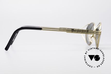 Jean Paul Gaultier 58-6106 Ovale Vintage Sonnenbrille, KEINE Retrosonnenbrille, ein altes ORIGINAL von 1998, Passend für Herren und Damen