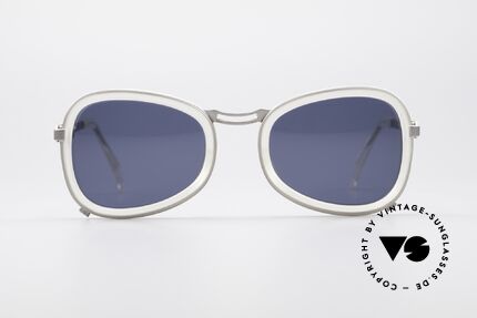 Jean Paul Gaultier 56-1271 90er Steampunk Sonnenbrille, absolute Top-Qualität der Materialien & Verarbeitung, Passend für Herren und Damen