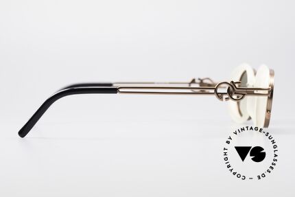 Jean Paul Gaultier 58-5201 Rare Sonnenbrille Steampunk, KEINE RETRObrille, sondern ein altes JPG ORIGINAL!, Passend für Herren und Damen