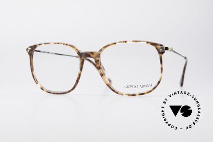 Giorgio Armani 335 Echte Vintage Unisex Brille Details
