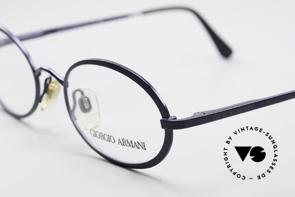 Giorgio Armani 277 Ovale Vintage Brille 90er, ungetragen (wie alle unsere 90er GA Brillenklassiker), Passend für Herren und Damen