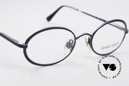 Giorgio Armani 277 Ovale Vintage Brille 90er, keine aktuelle Kollektion, sondern alte Originalware!, Passend für Herren und Damen