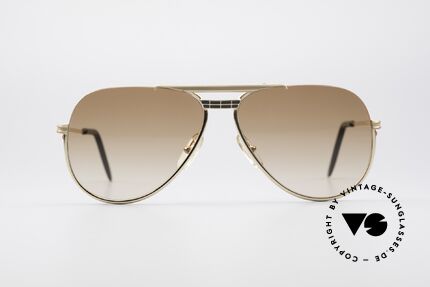 Ferrari F31 80er Luxus Sonnenbrille, äußerst edel und dezent zugleich (in XL Größe 61-14), Passend für Herren