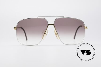 Boeing 5704 Original 80er Piloten Brille, Piloten-Stil mit funktionellen 'high-tech' Details, Passend für Herren