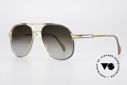 Neostyle Rotary 20 80er Aviator Sonnenbrille, edle Kolorierung in grau-transparentem Verlauf, Passend für Herren