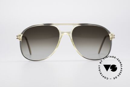 Neostyle Rotary 20 80er Aviator Sonnenbrille, klassische 80er Pilotenform mit Doppel-Brücke, Passend für Herren