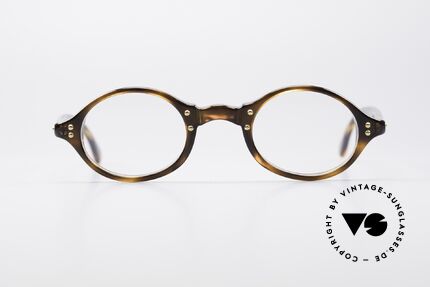 Giorgio Armani 342 Kleine Ovale 90er Brille, absoluter Klassiker in Farbe und Form; zeitlos elegant, Passend für Herren und Damen