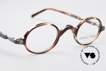 Giorgio Armani 2045 Kleine Runde 90er Brille, ungetragen (wie all unsere  90er Jahre DesignKlassiker), Passend für Herren und Damen