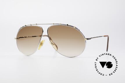 Zollitsch Marquise Rare Vintage Sonnenbrille, vintage Zollitsch XL-Sonnenbrille aus den 1990ern, Passend für Herren