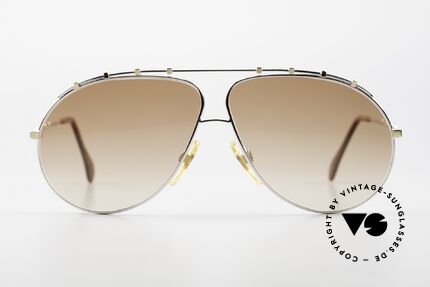 Zollitsch Marquise Rare Vintage Sonnenbrille, vintage Zollitsch XL-Sonnenbrille aus den 1990ern, Passend für Herren