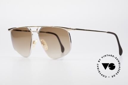 Zollitsch Cadre 9 18kt Gold Plated Sonnenbrille, absolute Spitzen-Qualität (Frame made in West Germany), Passend für Herren