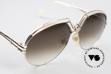 Zollitsch Baguette Vintage XL DamenSonnenbrille, KEINE Retromode; ein echtes, 25 Jahre altes UNIKAT, Passend für Damen