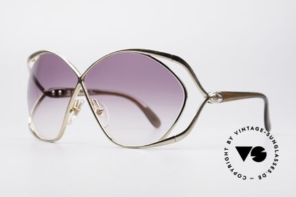 Christian Dior 2056 80er Damen Sonnenbrille, feminines und auffallend elegantes "Butterfly" Design, Passend für Damen Christian Dior 2056 80er Damen Sonnenbrille, feminines und auffallend elegantes "Butterfly" Design, Passend für Damen