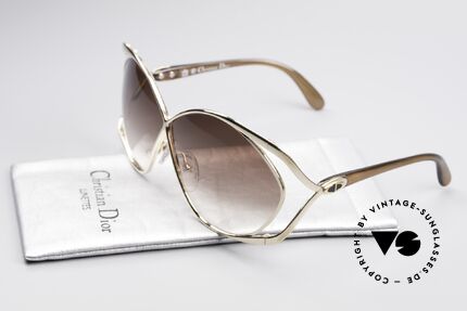 Christian Dior 2056 Vintage Damen Sonnenbrille, Größe: medium, Passend für Damen