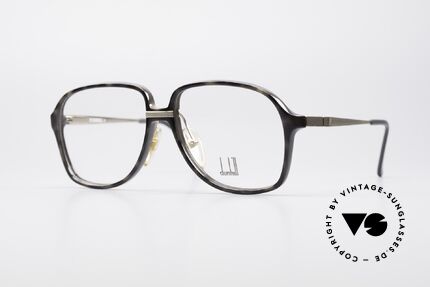Dunhill 6053 80er Vintage Brille Herren, vintage A. Dunhill Designer-Brillenfassung von 1987, Passend für Herren