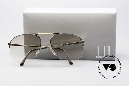 Dunhill 6022 80er Gentleman Nylor Brille, KEINE retro Pilotensonnenbrille, sondern echt 80er Jahre!, Passend für Herren