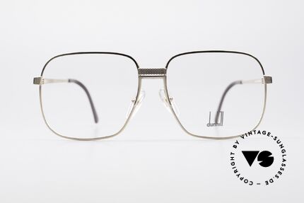 Dunhill 6090 Vergoldete 90er Herrenbrille, Meisterwerk in Sachen Stil, Funktionalität & Qualität, Passend für Herren