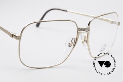 Dunhill 6090 Vergoldete 90er Herrenbrille, ungetragen mit original Etui (wahres Sammlerstück), Passend für Herren