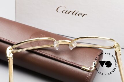 Cartier Malmaison Rare Bubinga Edelholzbrille, Größe: medium, Passend für Herren und Damen