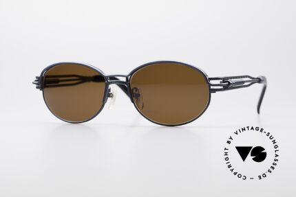 Jean Paul Gaultier 56-5108 Steampunk 90er Sonnenbrille, edle Jean Paul GAULTIER 90er Designer-Sonnenbrille, Passend für Herren und Damen