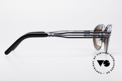 Jean Paul Gaultier 56-5108 Steampunk 90er Sonnenbrille, die Sonnengläser (100% UV) sind ggf. beliebig ersetzbar, Passend für Herren und Damen