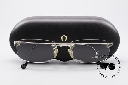 Aigner EA360 Randlose Vintage Fassung, Größe: medium, Passend für Herren