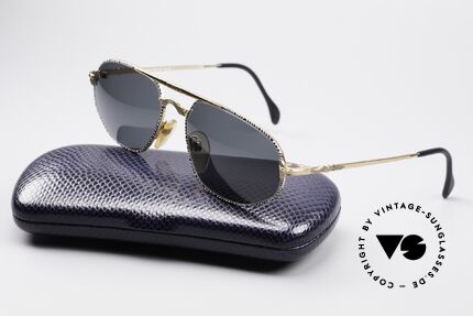 Morgan Motors 804 Oldtimer Sonnenbrille, KEINE Retromode; ein echtes Unikat mit H.Jullien Etui, Passend für Herren