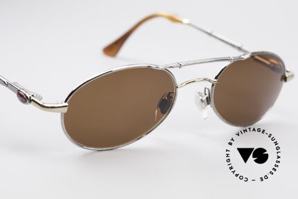 Bugatti 09992 90er Herren Sonnenbrille, beste Materialien in Top-Verarbeitung (Federgelenke), Passend für Herren