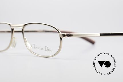 Christian Dior 2727 Vintage Designer Lesebrille, originelles & massives Original-Etui aus Metall, Passend für Herren